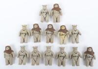 Fourteen Loose Vintage Star Wars Return Of The Jedi Chief Chirpa Figures