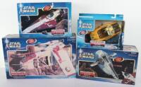 Selection of Star Wars AOTC Hasbro boxed spaceships,