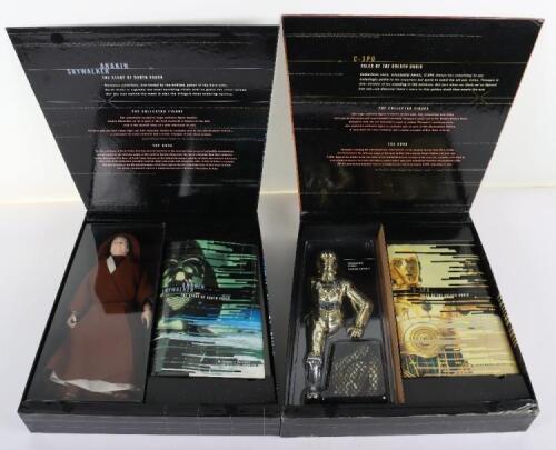 Two Star Wars Masterpiece editions figures