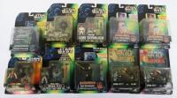 Quantity of Star Wars Power of the force carded action figures