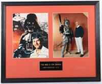 Two Framed Star Wars original signed photographs