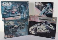 Star Wars boxed plastic model kits