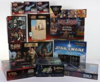 Collection of Star Wars boxed Games and Puzzles