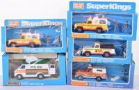 Five Boxed Matchbox Superkings Emergency Vehicles