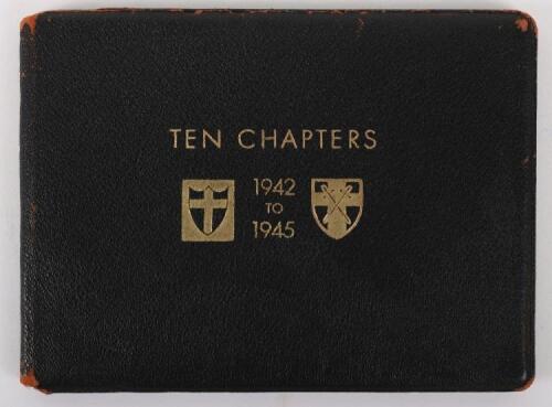 Ten Chapters 1942 to 1945 Deluxe Edition with Leather Covers Containing all of Montgomery's Important Messages Sent During the War