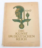 Third Reich Printed Illustrated Publication “Die Kunst Im Deutschen Reich“ January 1942