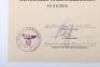 WW2 German Award & Other Documents Unteroffizier / Stabsfeldwebel Rudolf Hippner 3/Gren. Regt 513 - 3