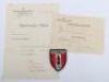 Large Collection of Post War Austrian Awards Documents to Rudolf Trobinger - 2