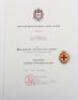 Large Collection of Post War Austrian Awards Documents to Rudolf Trobinger - 9