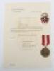 Large Collection of Post War Austrian Awards Documents to Rudolf Trobinger - 12