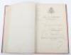 Souvenir de L'Armee 1870-1902”. Bound Collection of Commissions" etc to Capitaine Edward Pierre Louis De Schryvere, Belgian Army - 8