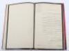 Souvenir de L'Armee 1870-1902”. Bound Collection of Commissions" etc to Capitaine Edward Pierre Louis De Schryvere, Belgian Army - 11