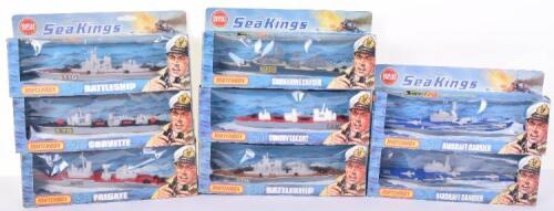 Eight Boxed Matchbox Seakings