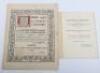 Large and Interesting Collection of Original German Award Documents - 6