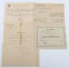 Large and Interesting Collection of Original German Award Documents - 7