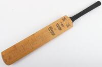 Cricket Bat Signed by the 1970's England Team, Rest of the World Side