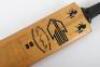 Cricket Bat Signed by the 1972 England and Australian Teams - 2