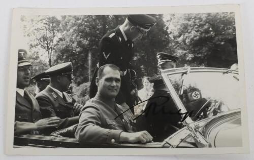 Signed Photograph of Third Reich Political Official Rudolf Hess