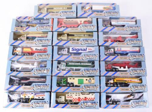 Twenty Boxed 1980’s Matchbox Convoy Models