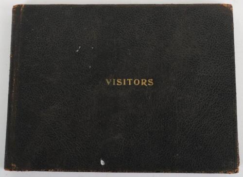 Visitors Book Belmont House, Simonstown 1950-1952