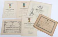 Mix of Award Documents