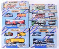 Three Boxed 1980’s Matchbox Convoy Action Pack Set