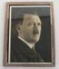 Dedicated Signed Hoffmann Photograph of Adolf Hitler in Silver Frame - 8