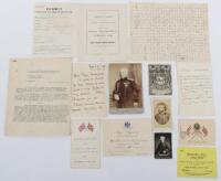 A Number of Interesting Ephemera Items