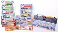 Quantity of 1980s Matchbox Convoy/Big American Container Rigs