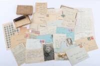 Selection of Third Reich Feldpost, Documents & Cards etc