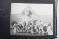 Fine Photograph Album Recording the Round the World Trip Made by a Well to Do German Family in 1911 on the Hamburg Amerika Line