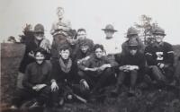 Early 20th Century Americana Photograph Album with Good Images of Early Boy Scouts of America Interest