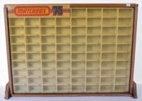 Three Matchbox 75 Shop Display cases