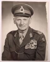 Original Formal Photograph of Field Marshal B M Montgomery