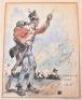 Three Great War Original Watercolours by War Artist R T Cooper - 4