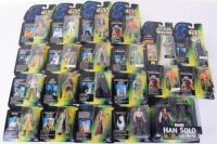 Thirty Two Kenner/Hasbro Star Wars carded figures