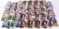 Thirty Hasbro/Kenner Star Wars carded figures