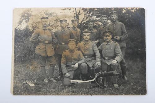 Grouping of Photographs of WW1 German Machine Gun Interest