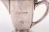 Third Reich Der Deutsche Hof Hotel Formal Tableware Silver Plated Single Cup Coffee Pot - 2