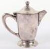 Third Reich Der Deutsche Hof Hotel Formal Tableware Silver Plated Single Cup Coffee Pot - 4