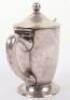 Third Reich Der Deutsche Hof Hotel Formal Tableware Silver Plated Single Cup Coffee Pot - 5