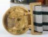 Rare Third Reich Full Parade Senior Forestry Official from Baden / Hesse Brocade Belt and Buckle - 3