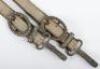 WW2 German Army Officers Dagger Hanging Straps - 3