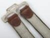 WW2 German Army Officers Deluxe Pattern Dagger Hanging Straps - 5