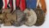 Rare WW1 / WW2 German 1936 Olympics Court Mounted Medal Group of Six - 3