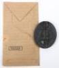 WW2 German Black Wound Badge in Paper Packet of Issue by Overhoff & Cie Ludenscheid - 2