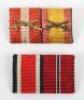 2x WW2 German Tunic Medal Ribbon Bars