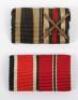 2x WW2 German Tunic Medal Ribbon Bars