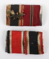 2x WW2 German Tunic Medal Ribbon Bars