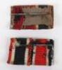 2x WW2 German Tunic Medal Ribbon Bars - 2